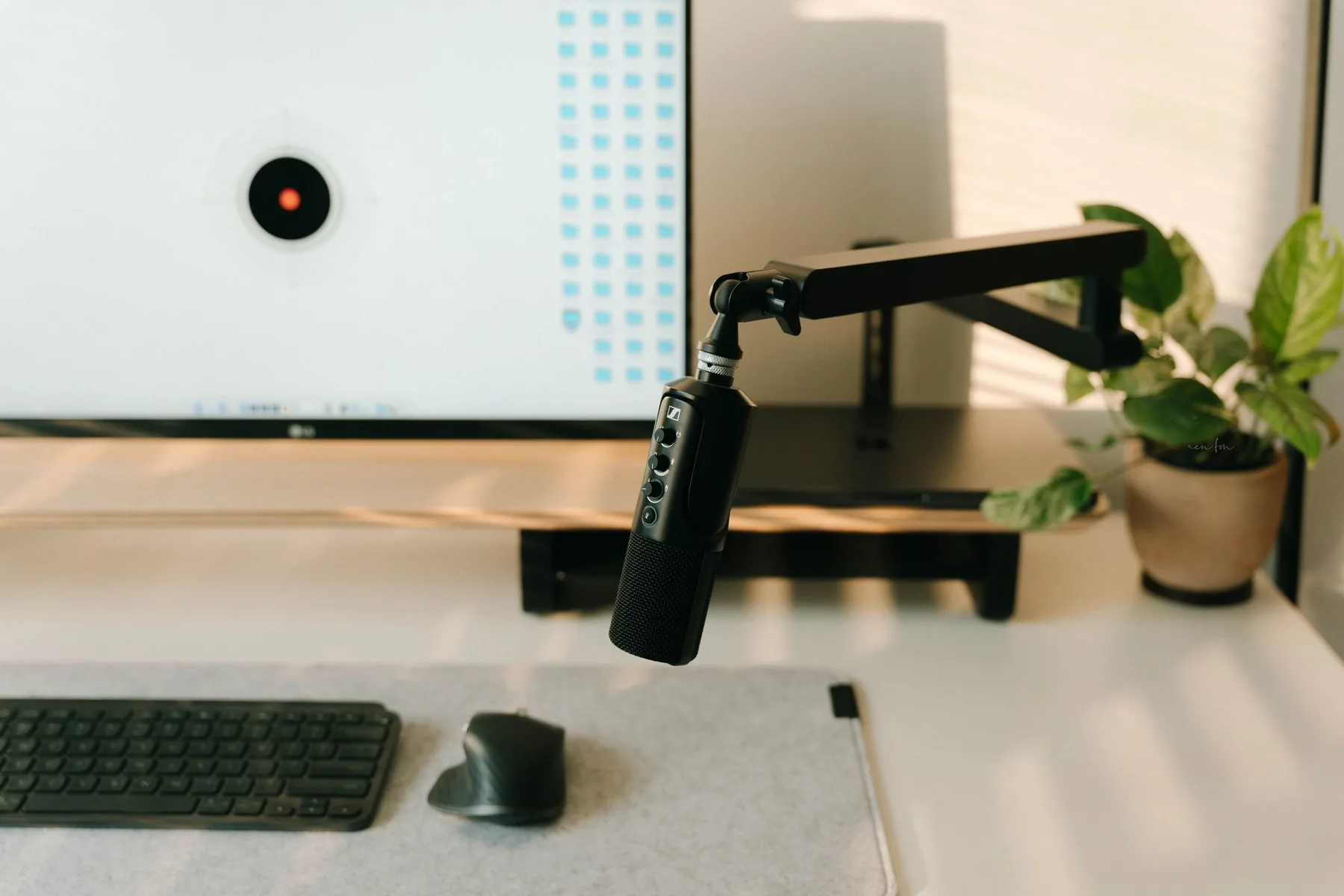 karaoke microphone in front of a screen karaoke microphone in front of a screen